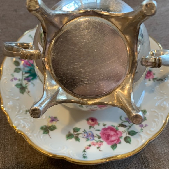 Vintage international Silver company Silver-plated Sugar Bowl - Picture 5 of 7